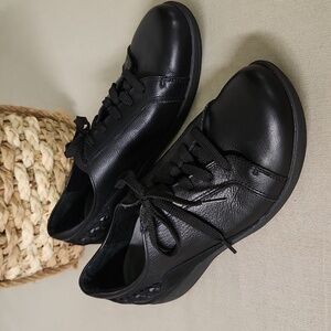 Aetrex Dana Black Leather Size 9.5